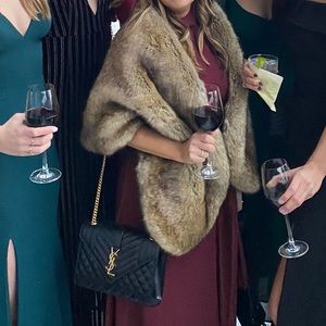 Faux Fur Wrap / Stole / Shawl